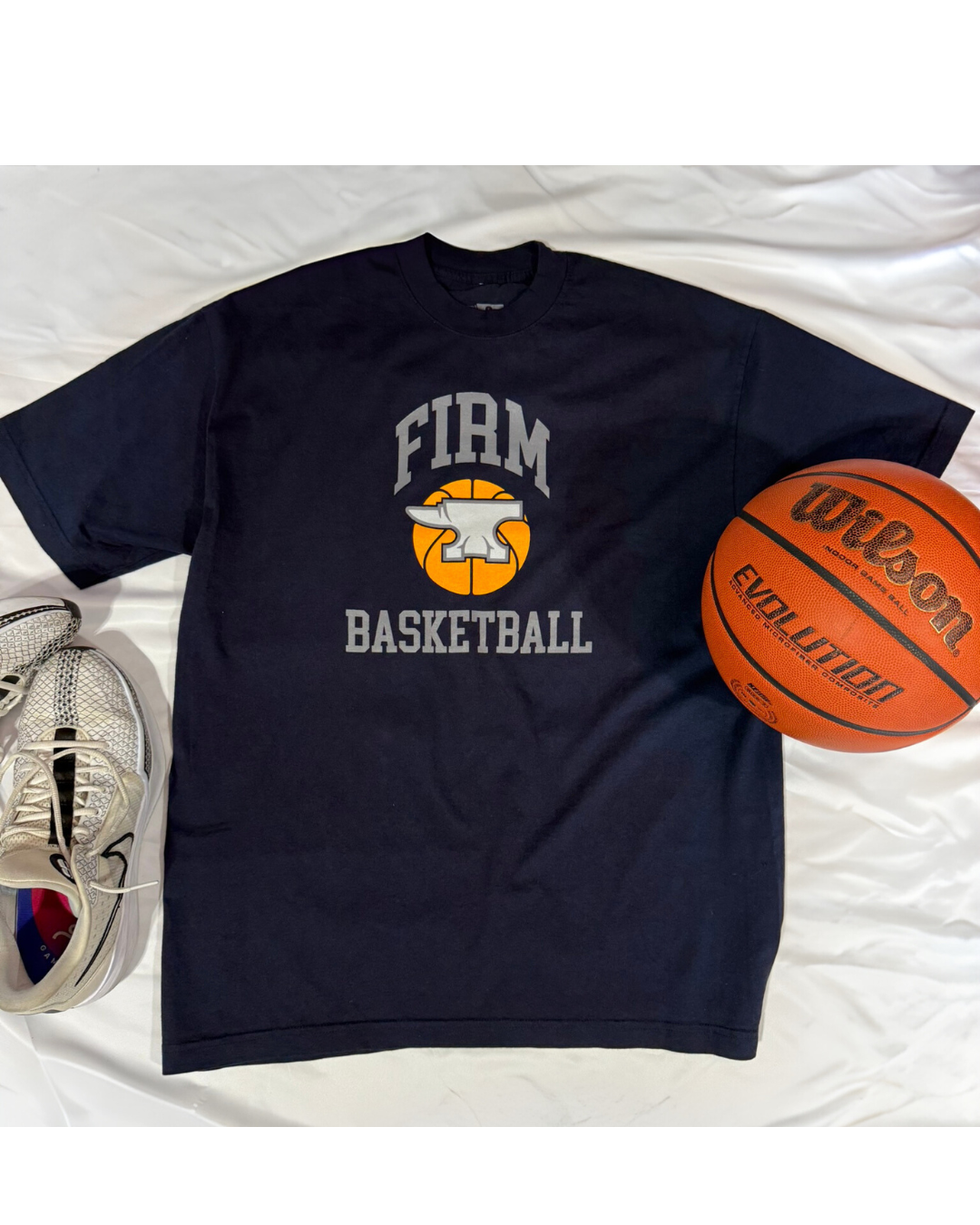 Hoop Dreams Tee - Navy