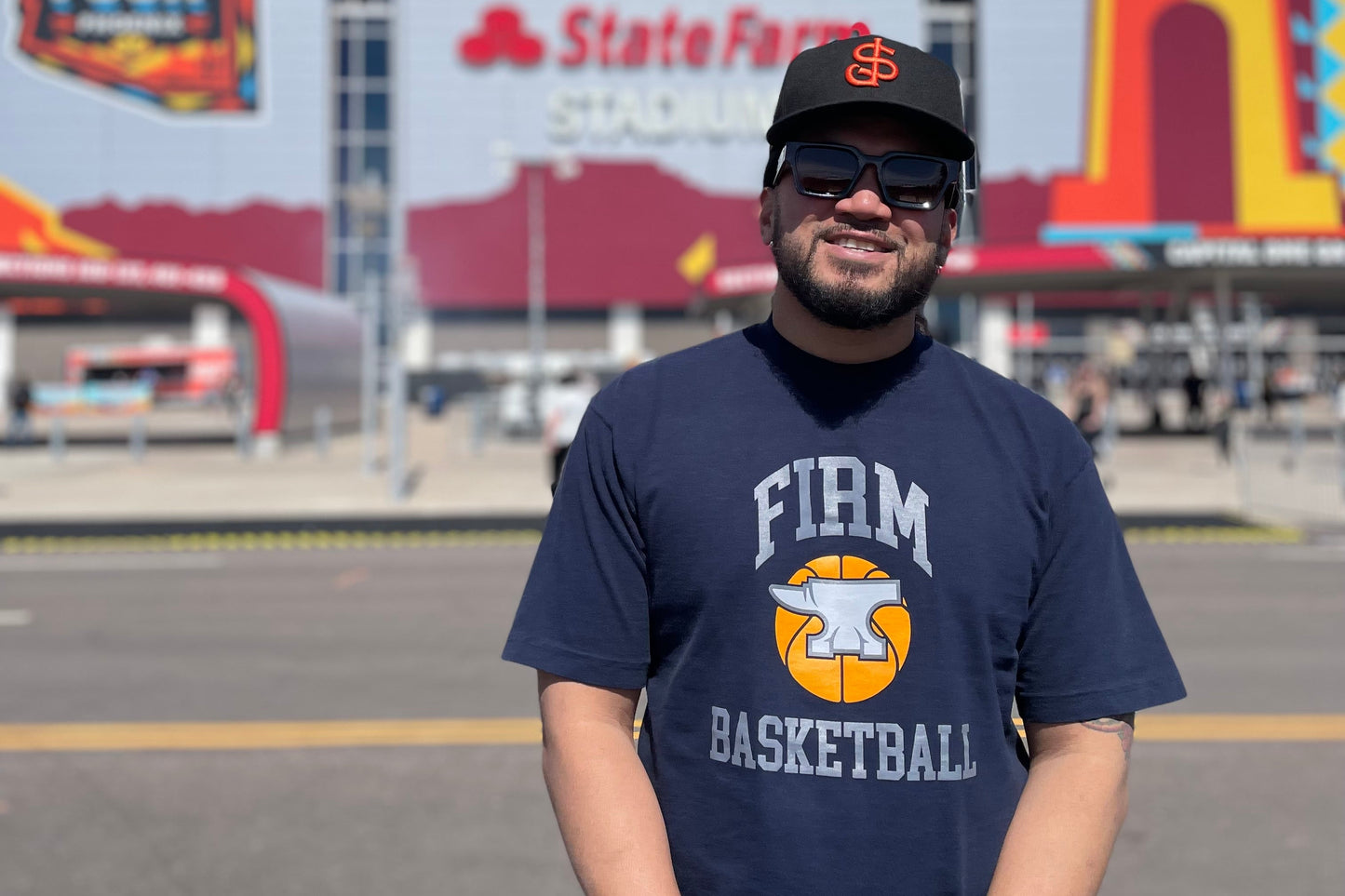 Hoop Dreams Tee - Navy