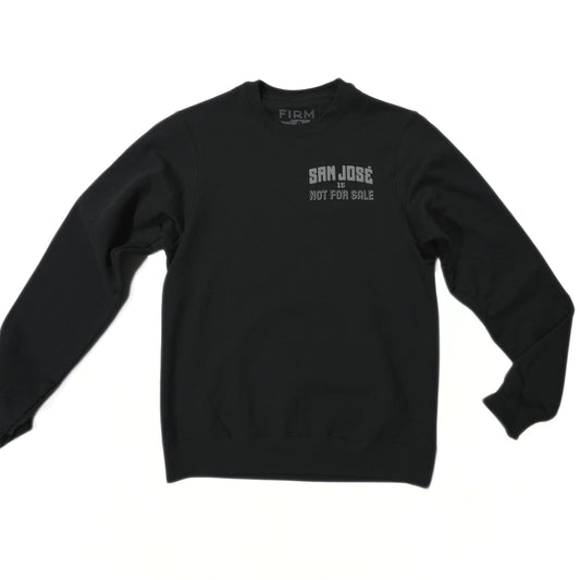 SJ Not For Sale Crewneck - Black