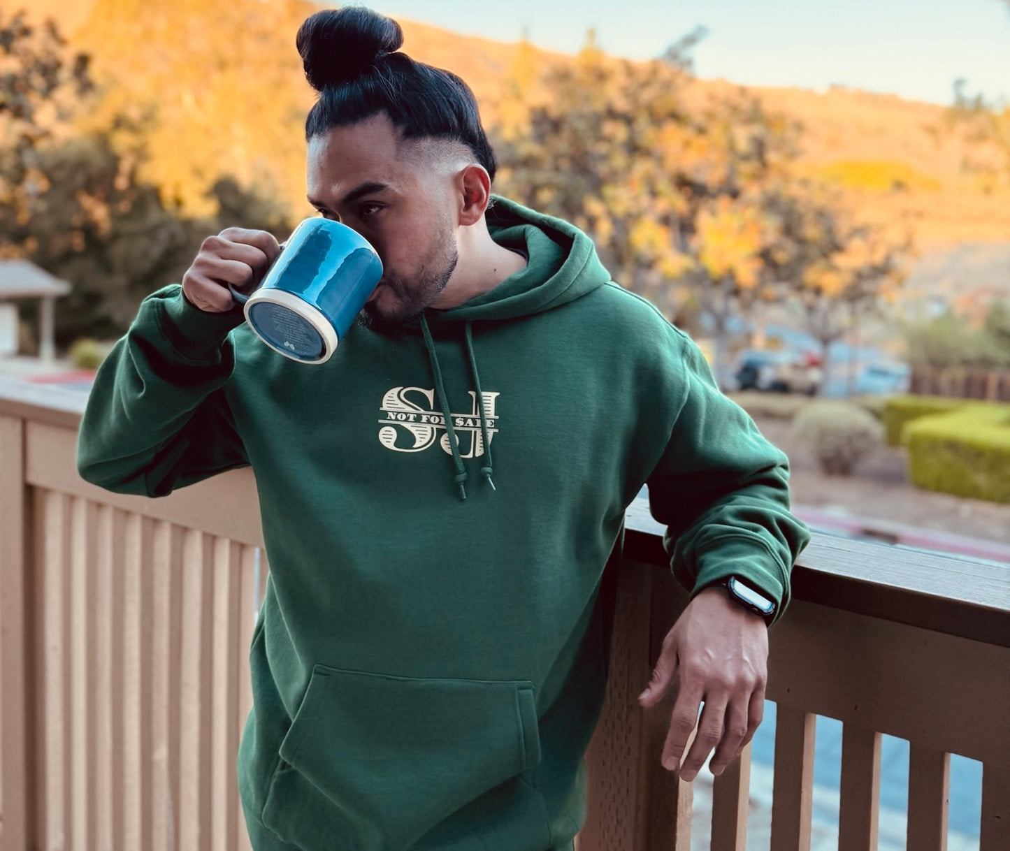 SJNFS Currency Hoodie - Green