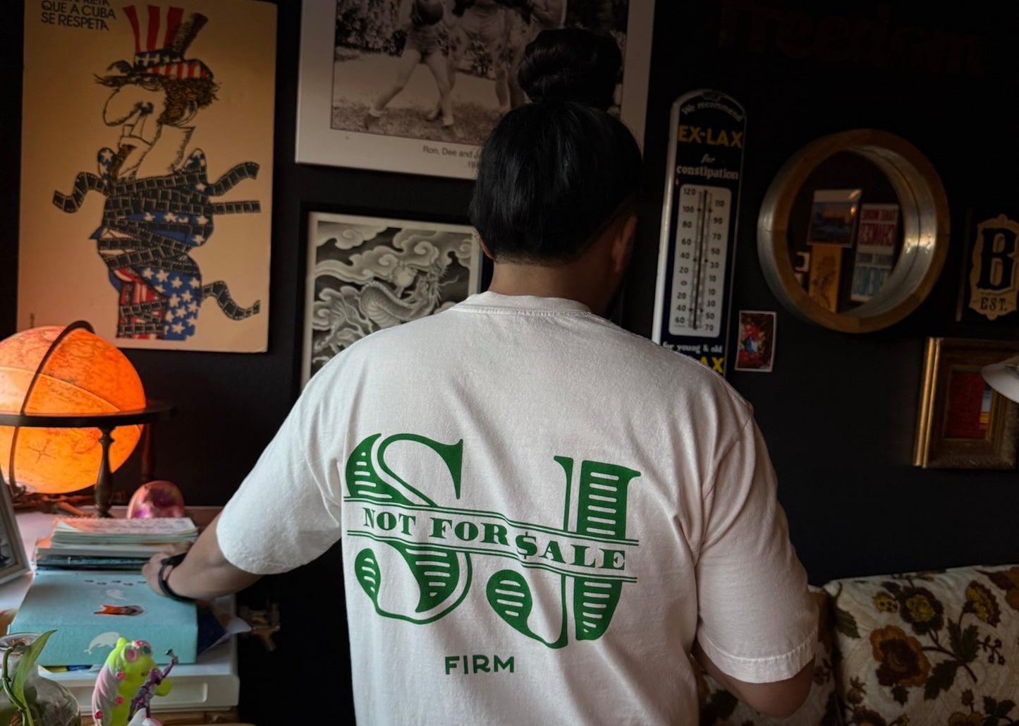 SJNFS Currency Tee - Creme