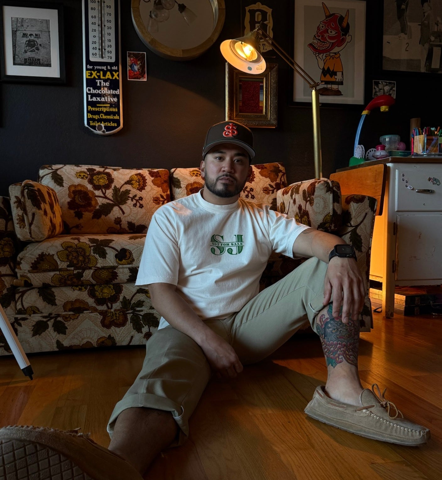 SJNFS Currency Tee - Creme