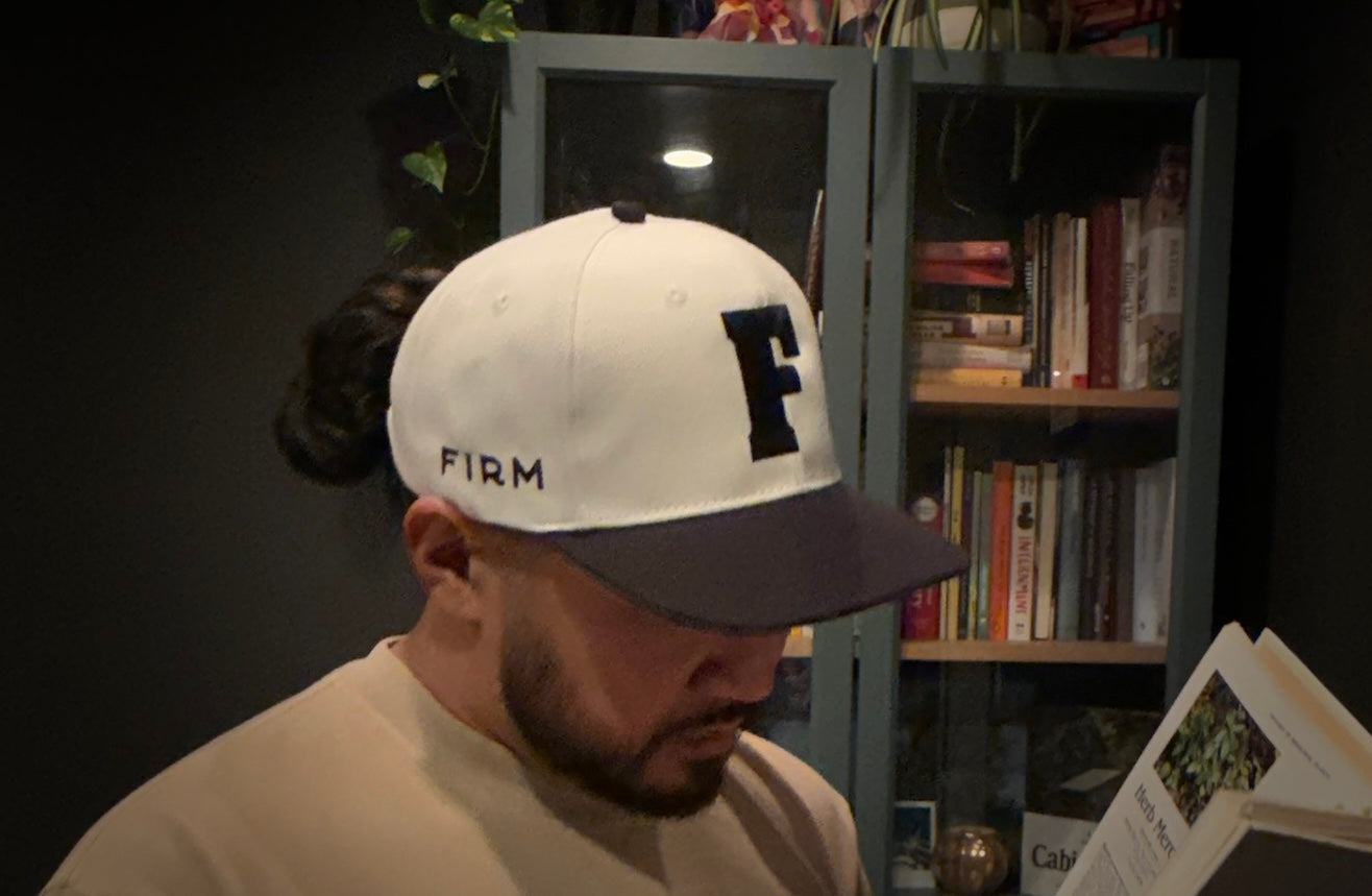 FIRM Snapback Hat - White/Black