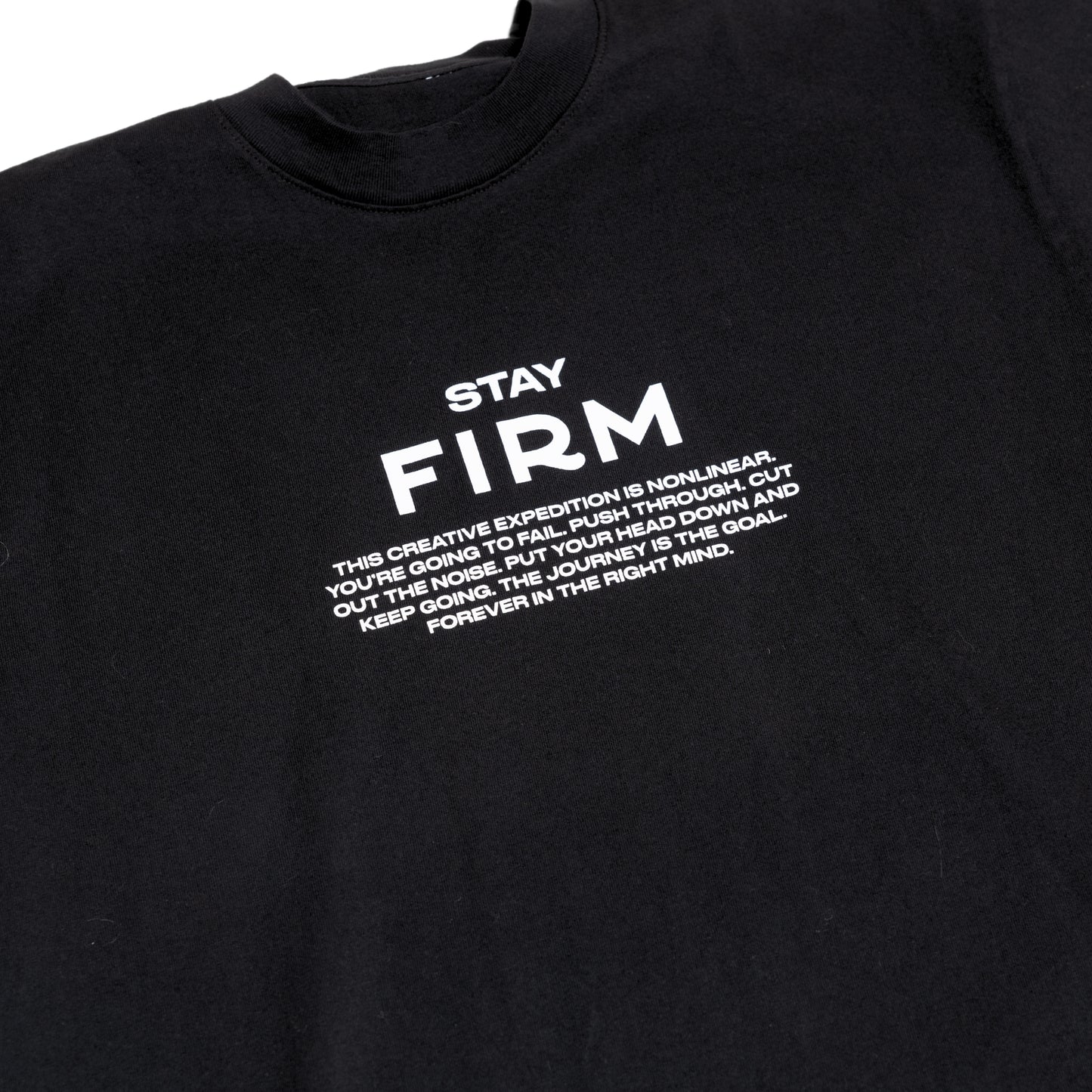 Note to Self Tee - Black