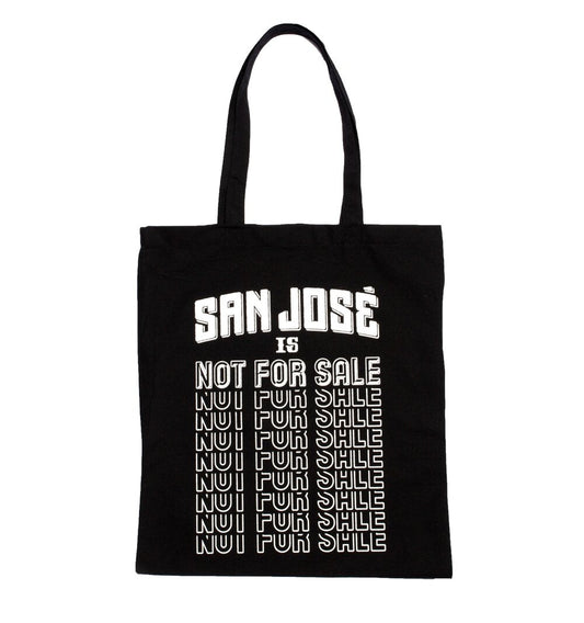 SJ Not For Sale Tote Bag - Black