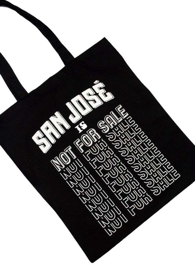 SJ Not For Sale Tote Bag - Black
