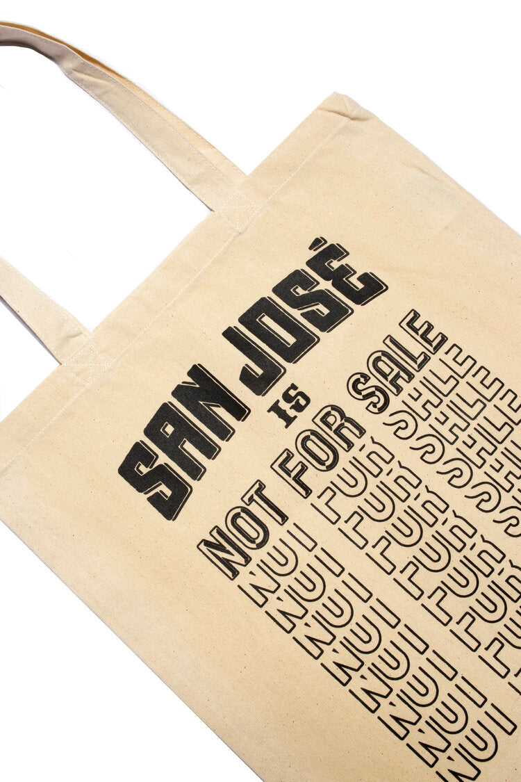 SJ Not For Sale Tote Bag - Khaki