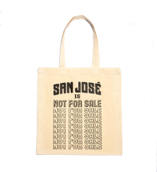 SJ Not For Sale Tote Bag - Khaki