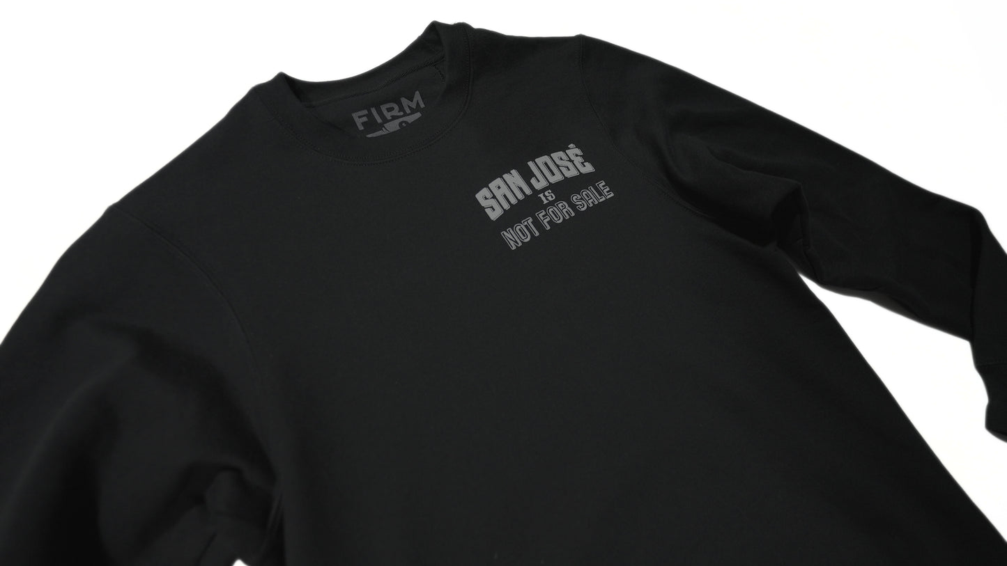 SJ Not For Sale Crewneck - Black